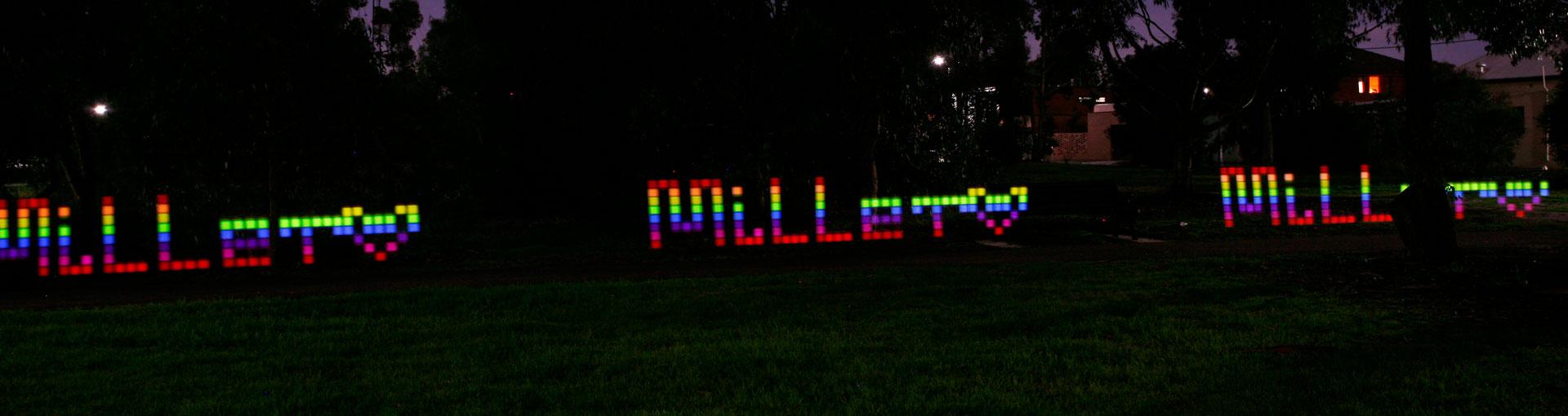 People like to write their names