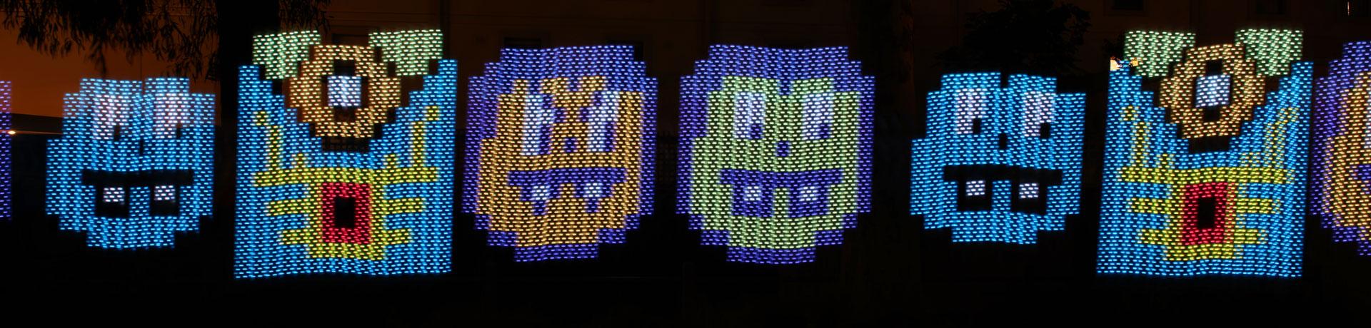 Monster faces