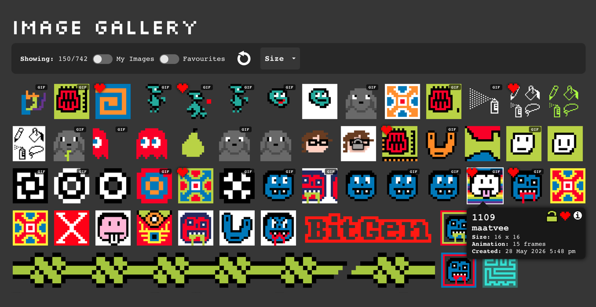 The BitGen Image Gallery