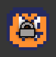private image with padlock icon