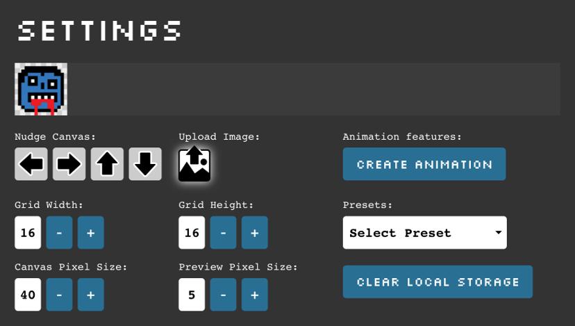 Settings Modal